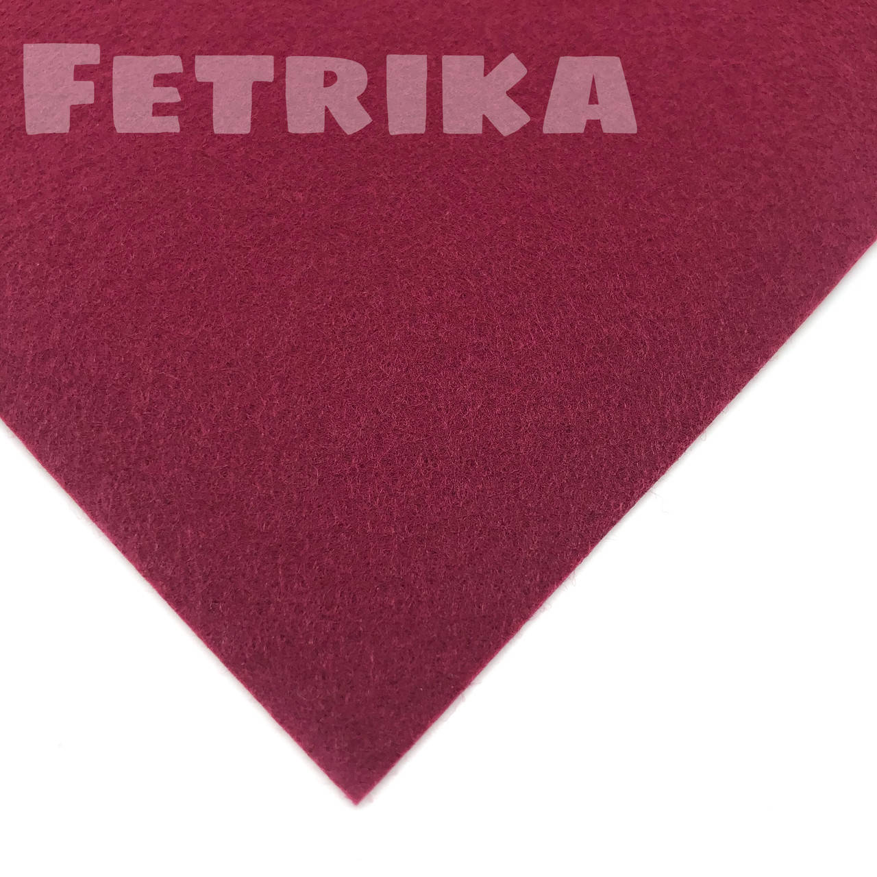 

Фетр корейский жесткий 1,2 мм, 20*30 см, БОРДОВЫЙ, № 834