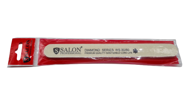 

Пилочка минеральная для маникюра 80/80 блок Salon Professional DIAMOND Series