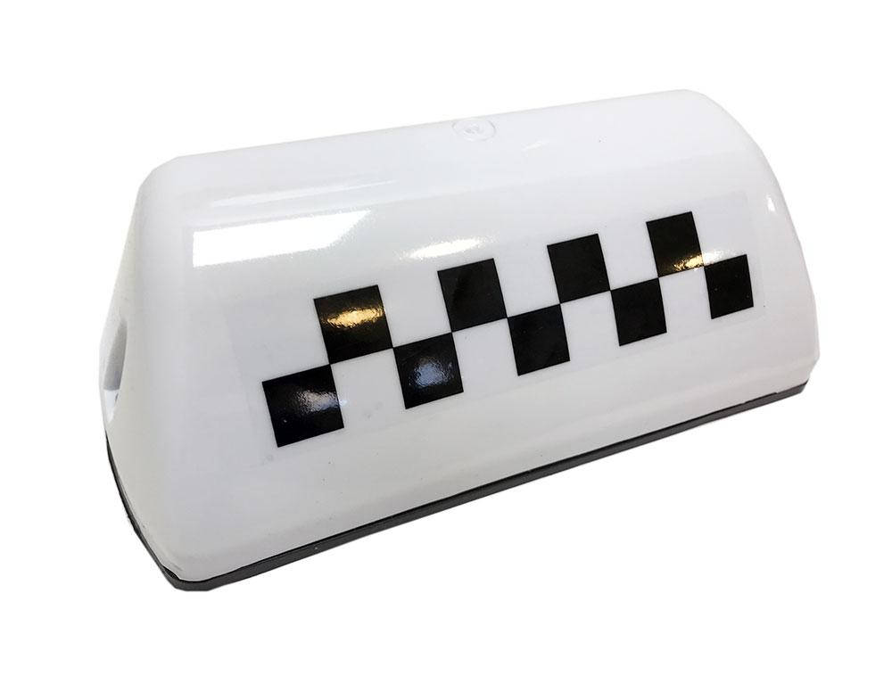 

Шашка такси Белая, Белый