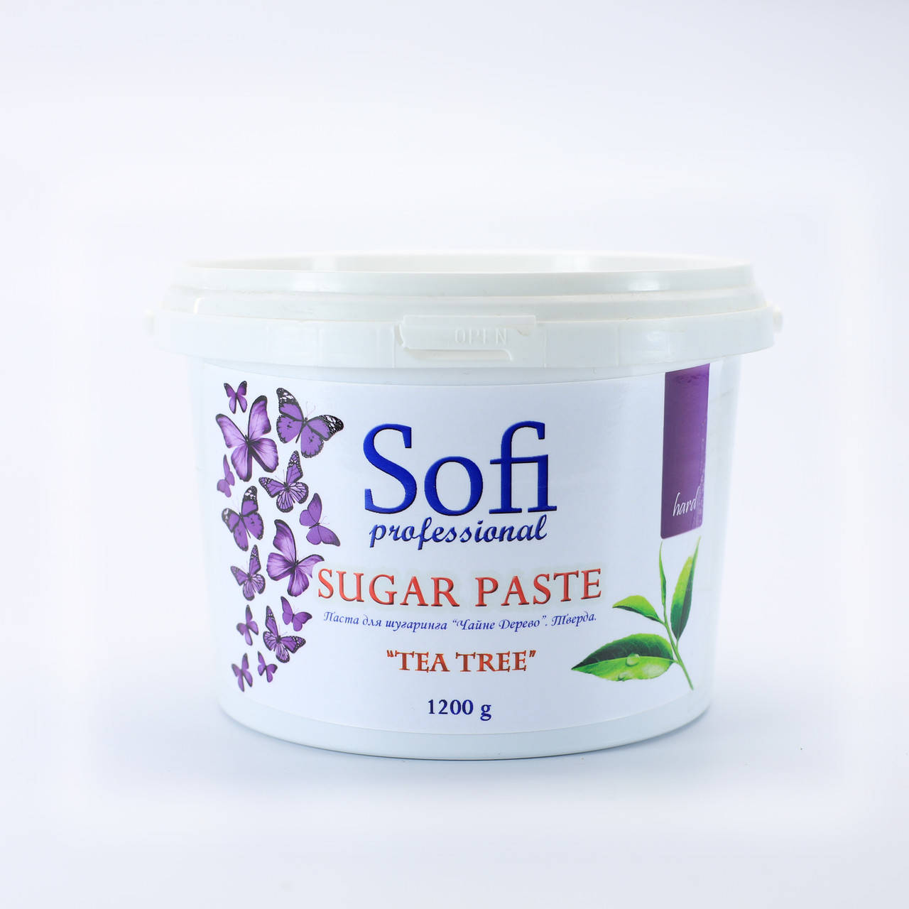 

Сахарная паста для шугаринга Чайное Дерево Sofi TEA TREE HARD 1200 г