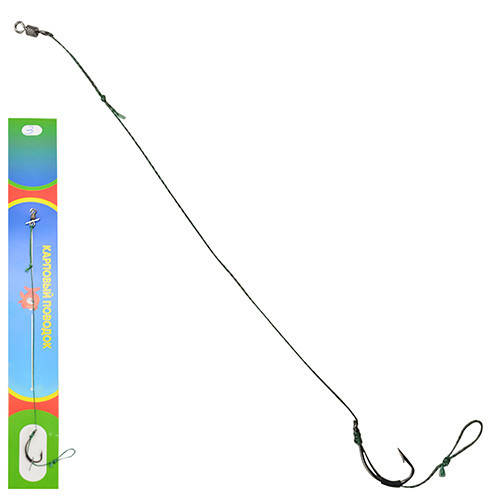 

Поводок карповый Sams Fish ЛК-004-3 10 шт/уп, Серый