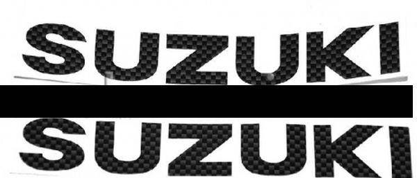 

Наклейка буквы SUZUKI (карбон большие) -2шт