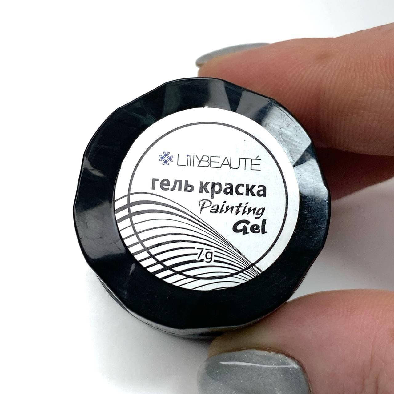 

Гель-краска от Lilly Beaute белая 7 мл, Белый