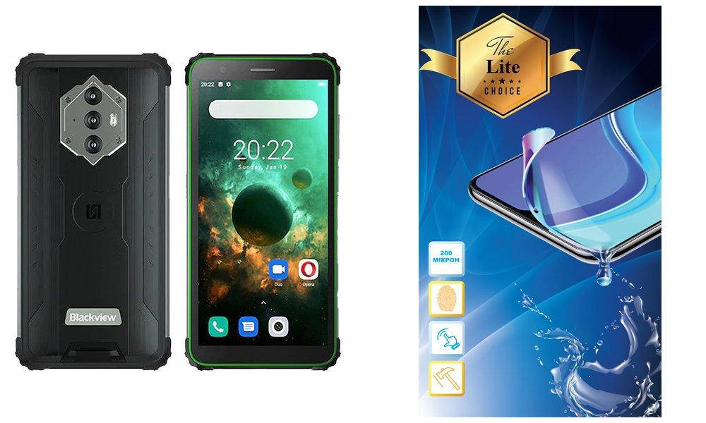 

Защитная пленка Armor Lite на экран Blackview BV6600 Pro, Прозрачный