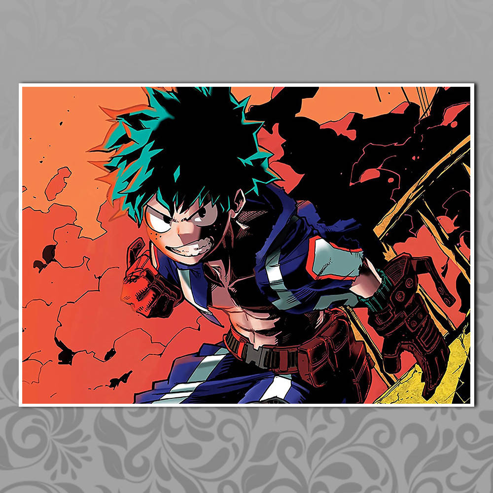 

Плакат Аниме Boku no Hero Academia 005