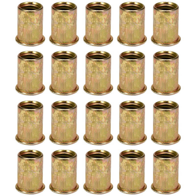 

Резьбовая заклепка стальная YATO М4 х 11 мм 20 шт