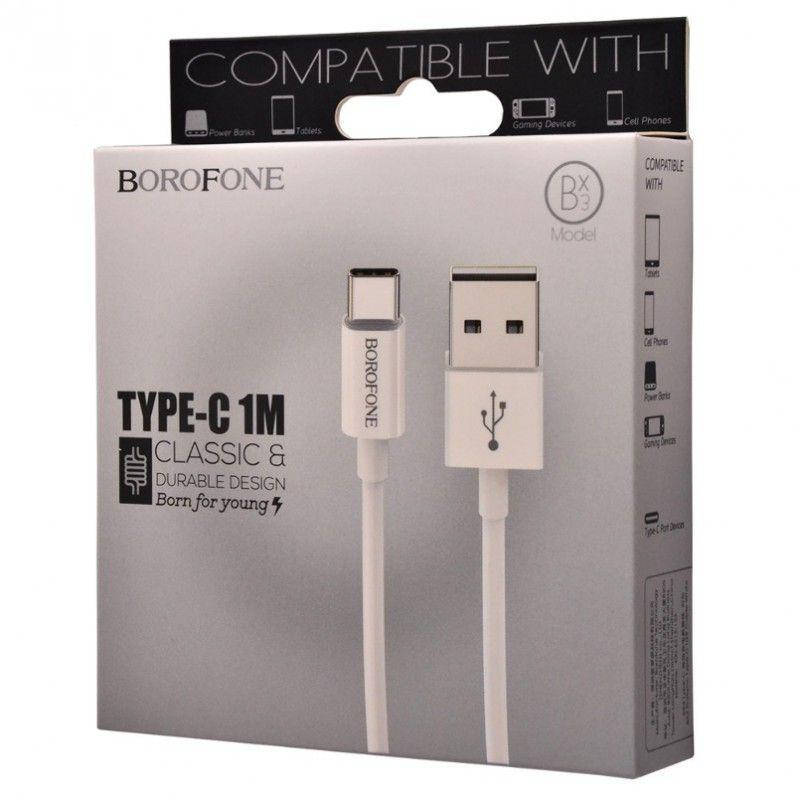 

USB кабель на Type-C Borofone BX3 (1m) (1 цвет)