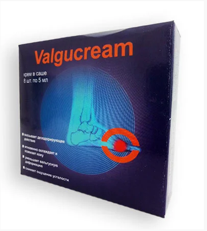 

Valgucream - Крем от вальгусной деформации (ВальгусКрем)