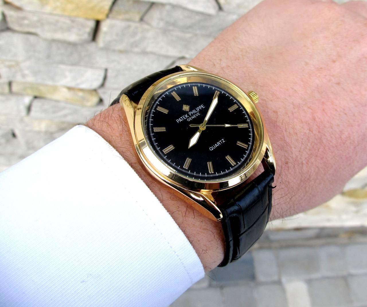 

Мужские золотые наручные часы Patek Phillipe / Патек Филипп