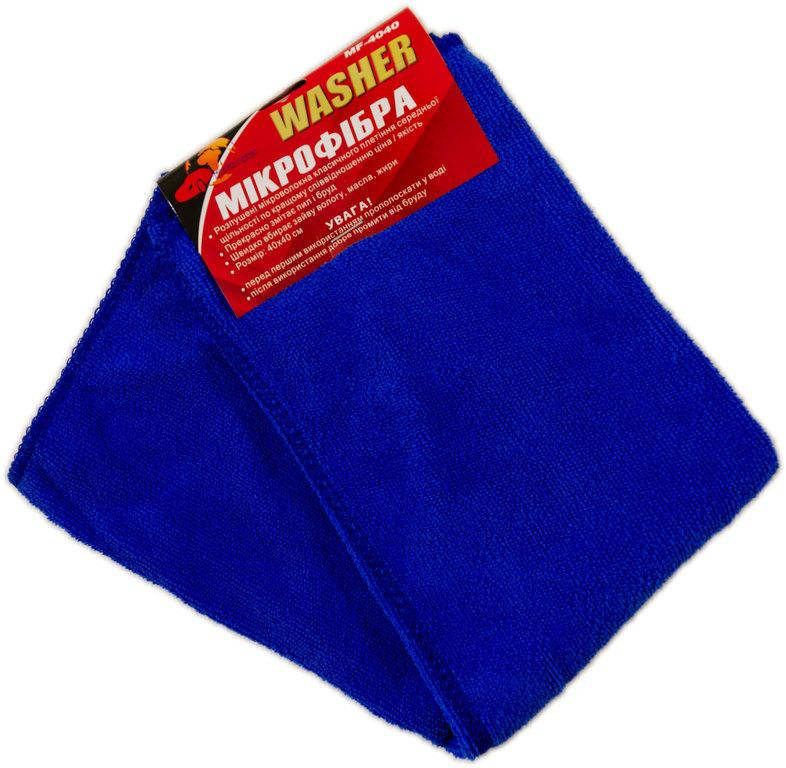 

Салфетка Микрофибра для стекла 40 х 40 см синяя, шт