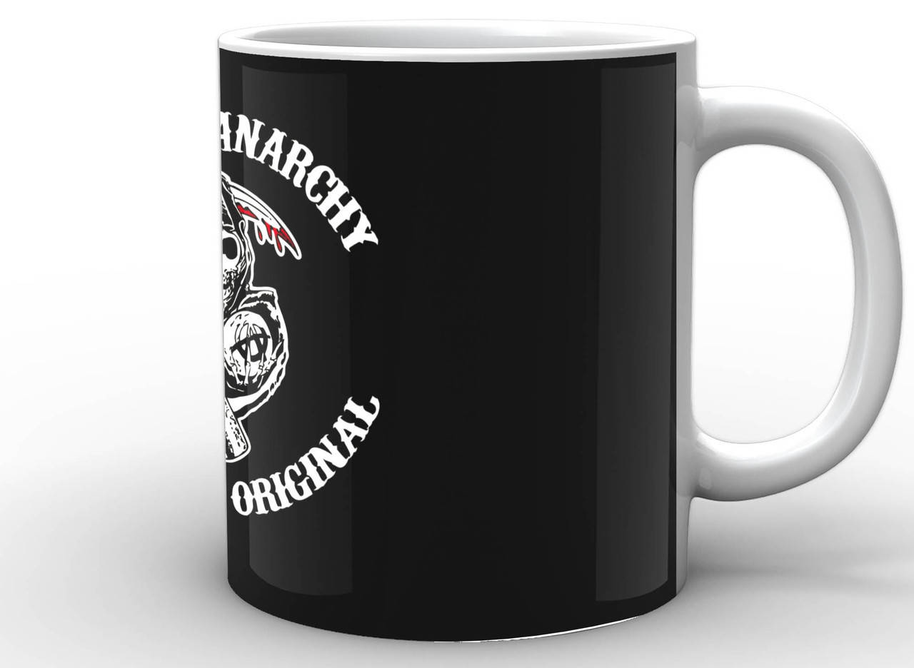 

Кружка Geek Land белая Сыны Анархии Sons of Anarchy эмблема SA.002.13, Белый