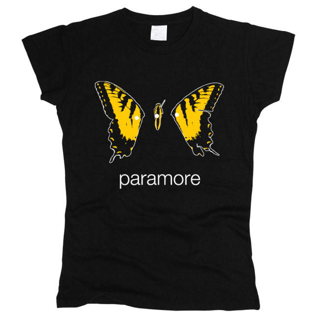 

Paramore 01 Футболка женская M, Черный