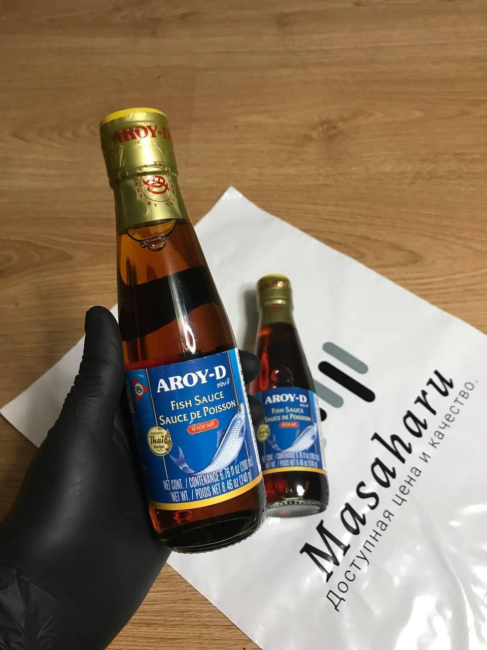 

Рыбный соус, Fish Sauce TM AROY-D (original) 200мл