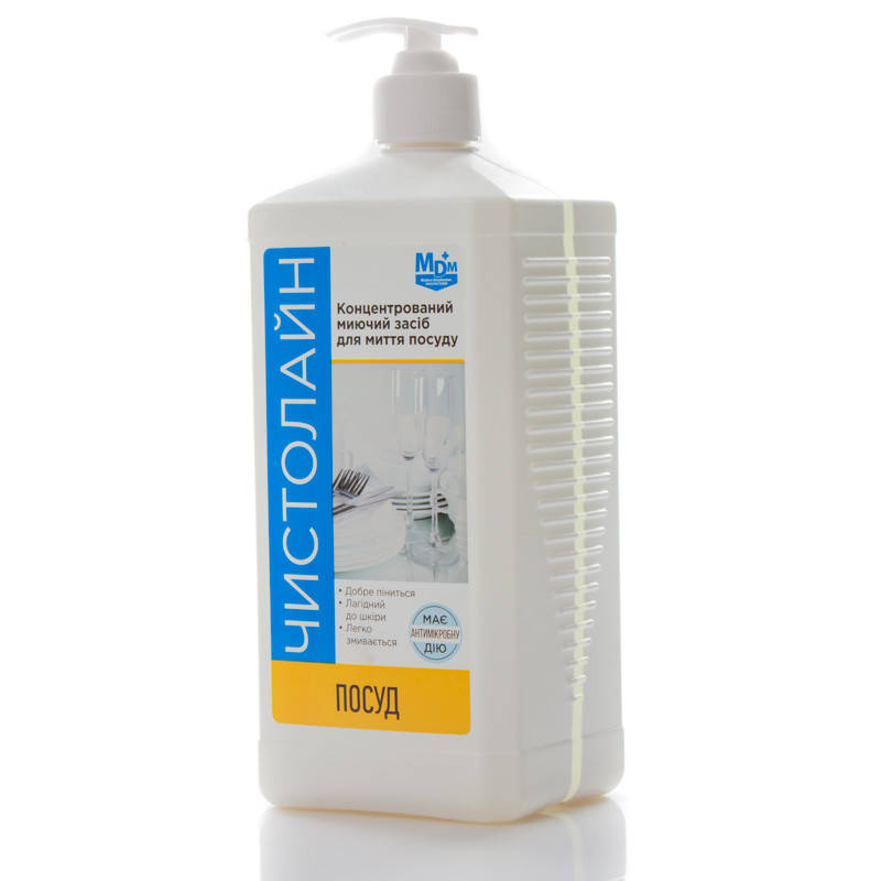 

Чистолайн Посуда 1 л с дозатором - средство для мытья посуды