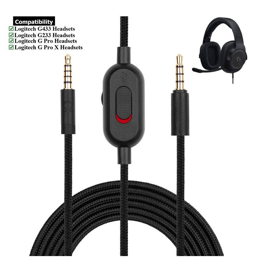 

Кабель провод Logitech G PRO X G433 G233