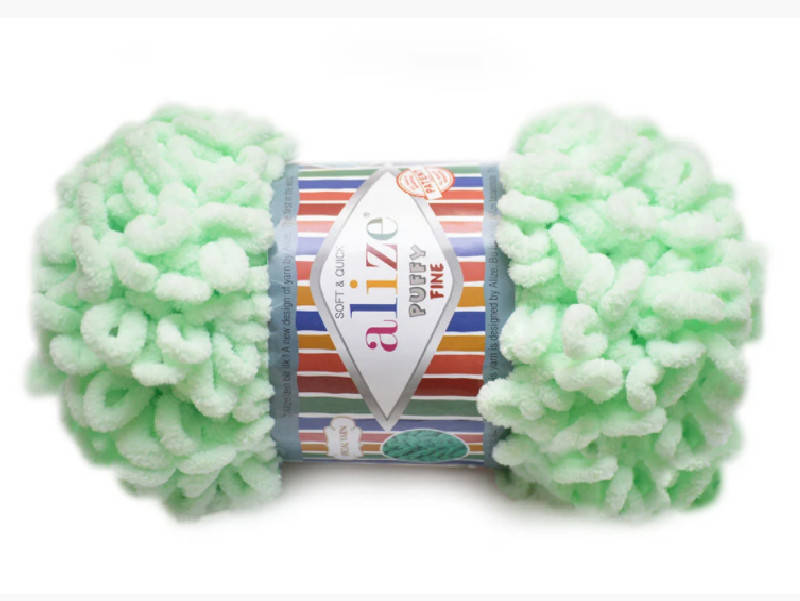 

Alize Puffy Fine NEW, Мята №464