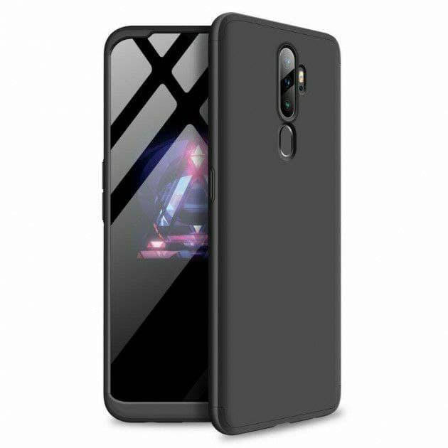 

Чехол GKK 360 градусов для Oppo A5 (2020) цвет Черный