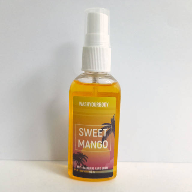 

Антибактериальный спрей для рук Wash Your Body Sweet Mango 50 мл