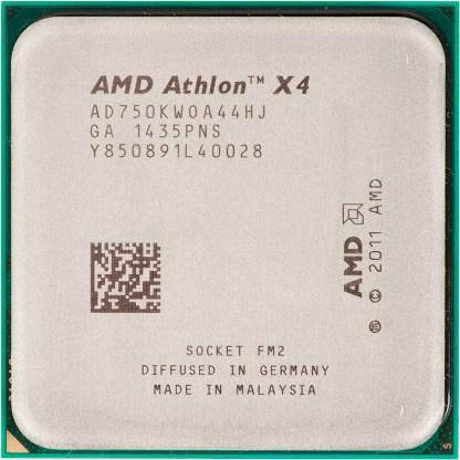 

Процессор AMD Athlon X4 750k / 3400MHz / FM2 / 100W