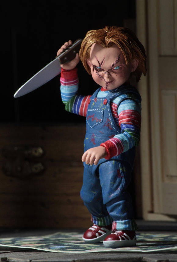 

NECA Кукла Чаки. Фигурка из фильма Чаки. Игрушка Chucky. Чаки со сменными аксессуарами 10 см