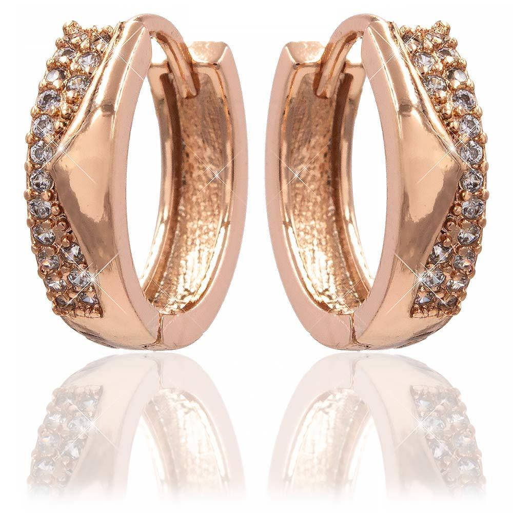 

Серьги классические — позолота