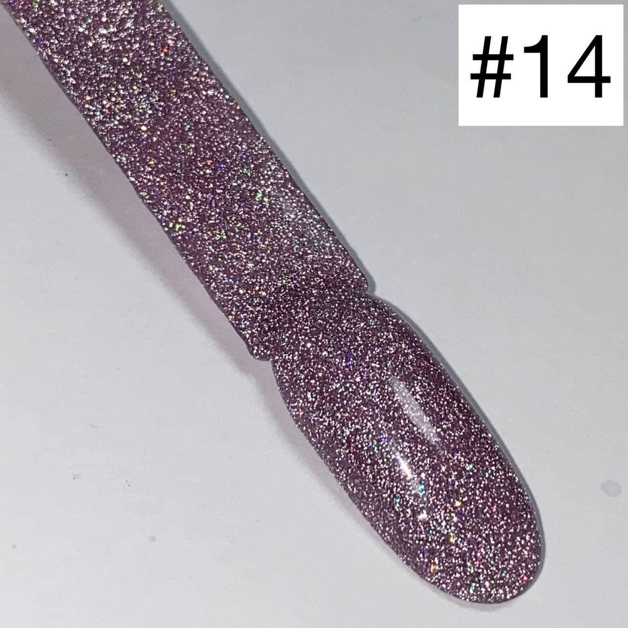 

Гель-лак Феерия от Saga Fiery #14 (светоотражающий гель-лак)