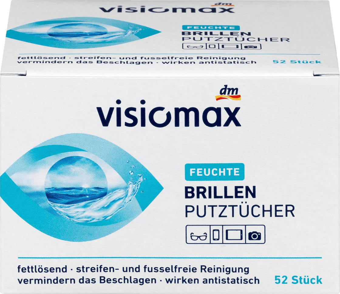 

Очистители для очков VISIOMAX, 52 St (Германия)