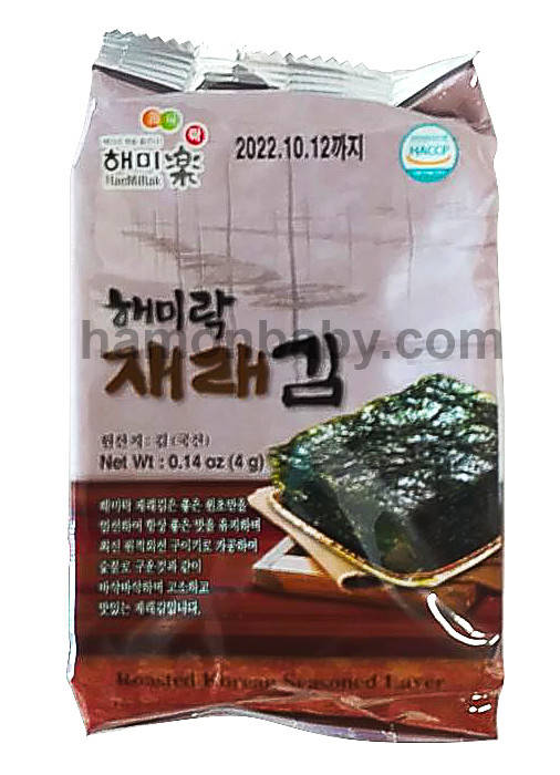 

Морские водоросли жареные, 4 г, Dong-E Food Private Co, Ltd, Южная Корея