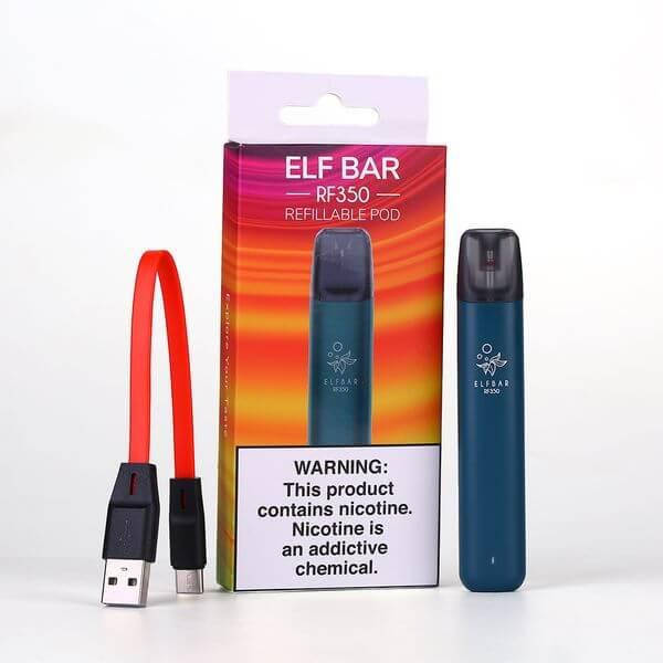 

Многоразовый Elf Bar RF350 Pod Starter Kit - Dark green