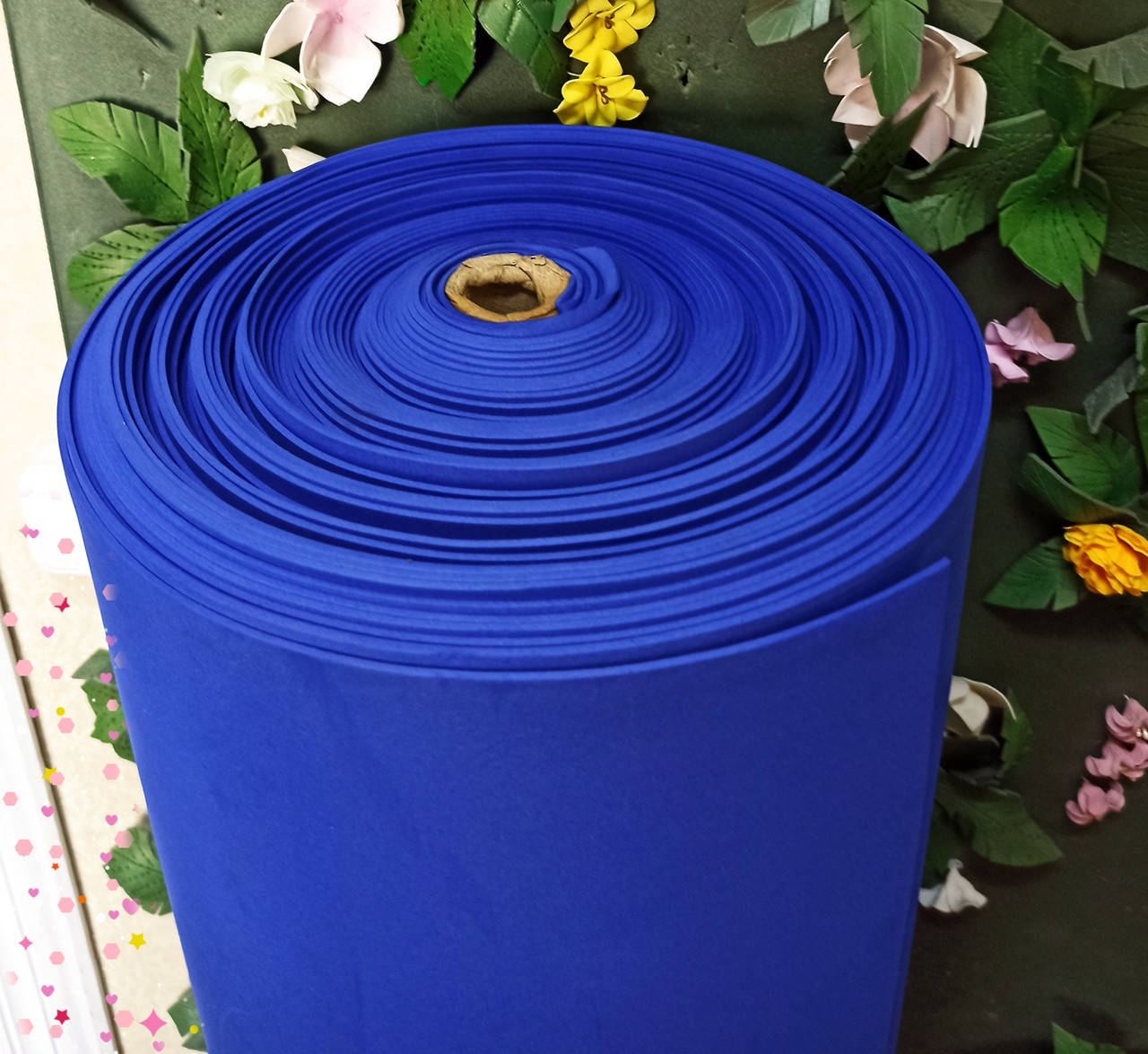 

Фоамиран 2мм синий индиго рулонный