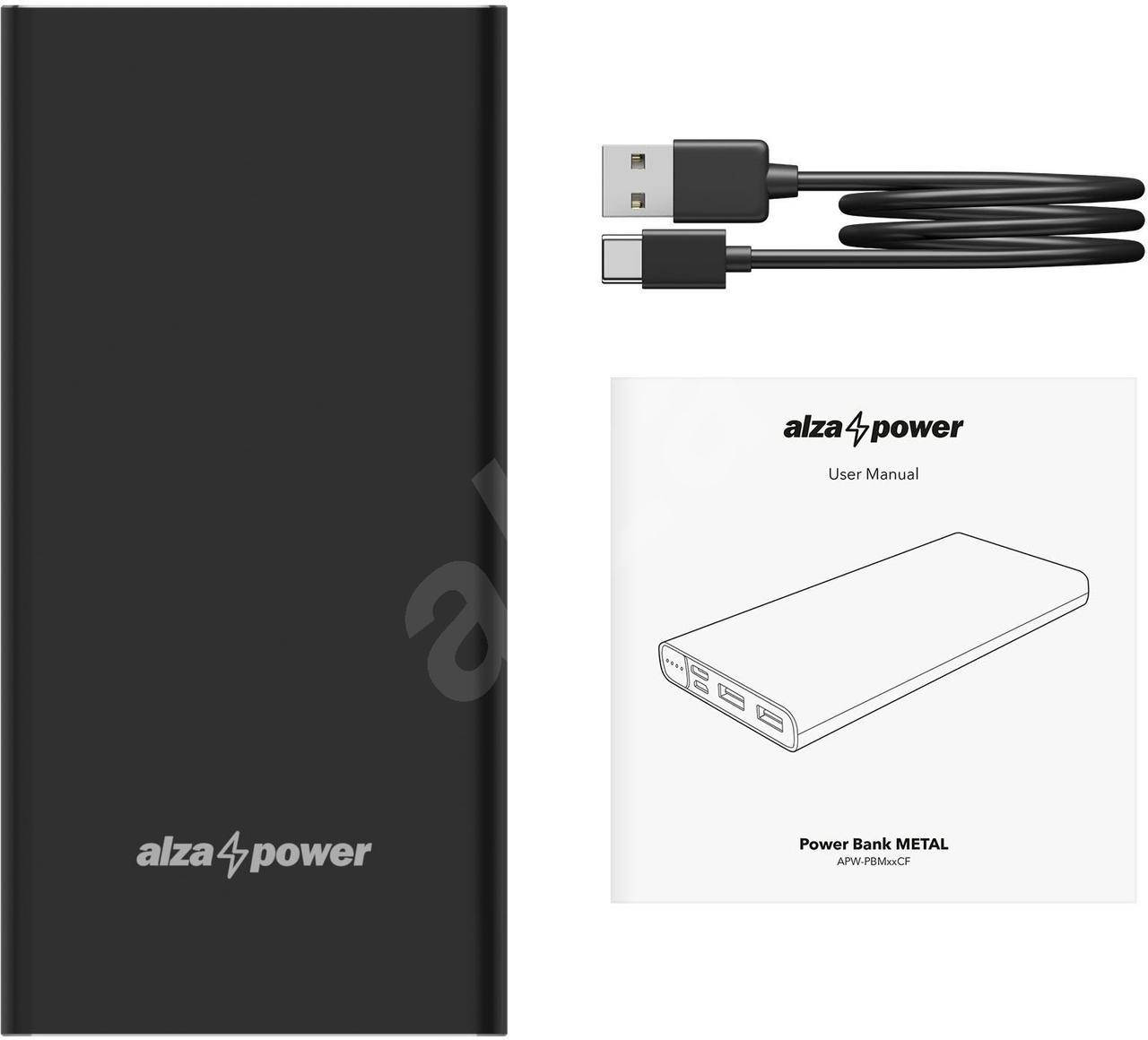 

Power Bank Alza Power 10000 mAh, Black