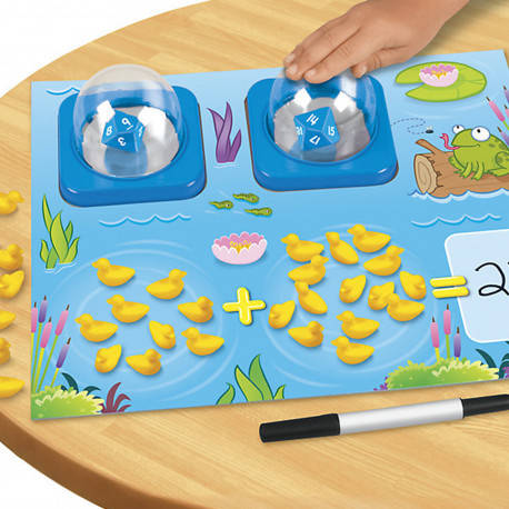 

Математическая игра на сложение "Утки на пруду" Lakeshore, Разные цвета