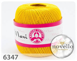 

Madame Tricote Maxi № 6347 желтый