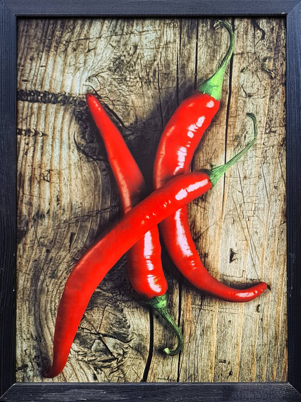 

Фотокартина в деревянной раме "Paprika 1", 30х40 см