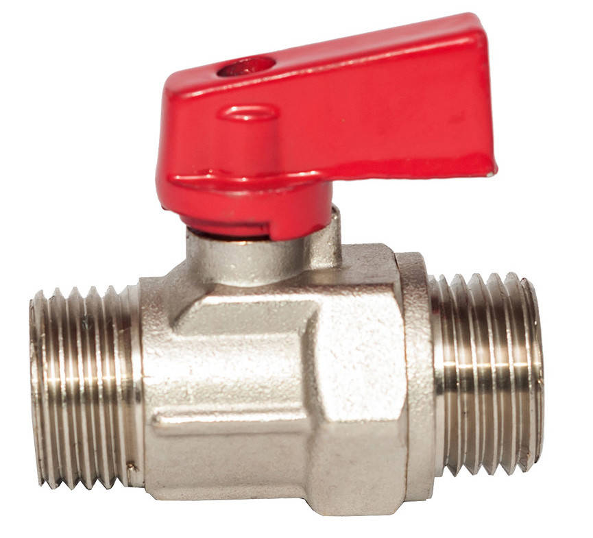 

Кран шаровой MINI 1/2"НН ASCO 35/280, Красный