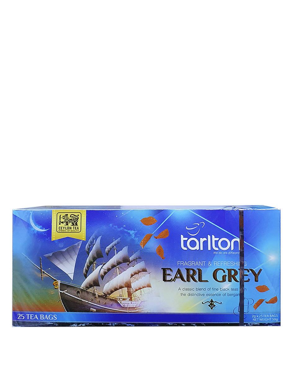 

Чай черный Tarlton Earl Grey в пакетиках 25 шт х 2 г (54520)