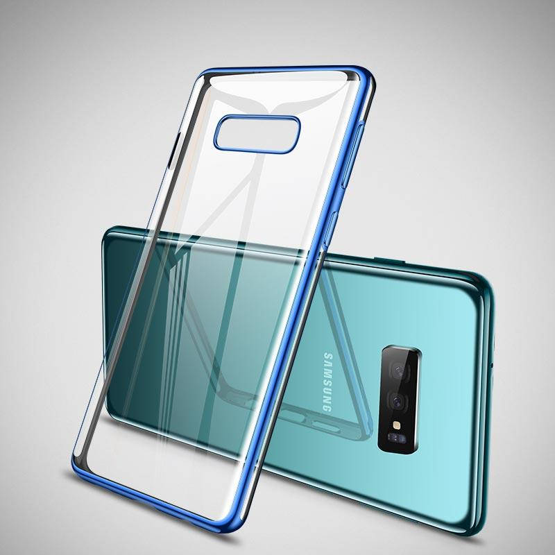

Тонкий силиконовый чехол для Samsung Galaxy S10e Синий
