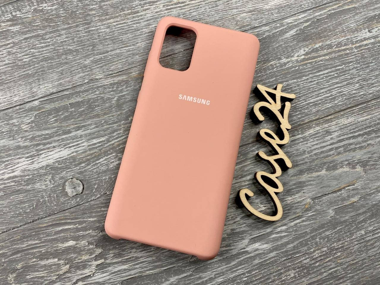 

Чехол Soft touch для Samsung Galaxy A71 (8 цветов) розовый