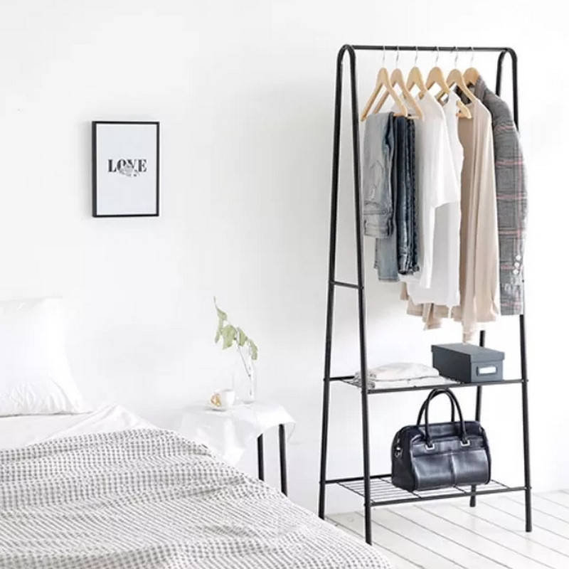 

Передвижная напольная вешалка для одежды THE NEW COAT RACK 160х55х42 см (Реальные фото), Черный