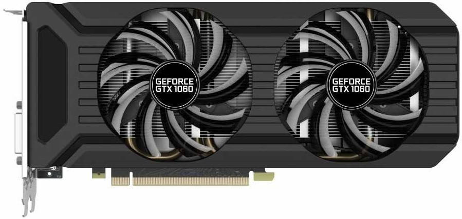 

Видеокарта Palit GeForce GTX 1060 Dual 3GB (NE51060015F9-1061D)