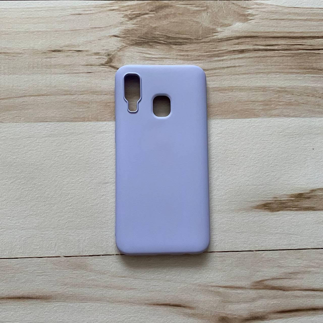 

Чехол накладка для Samsung A40 самсунг а40 сиреневый цвет красивый чехол
