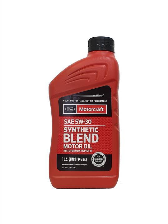 

Моторное масло Ford Motorcraft Synthetic Blend 5W-30 0.946л (XO-5W30-QSP)
