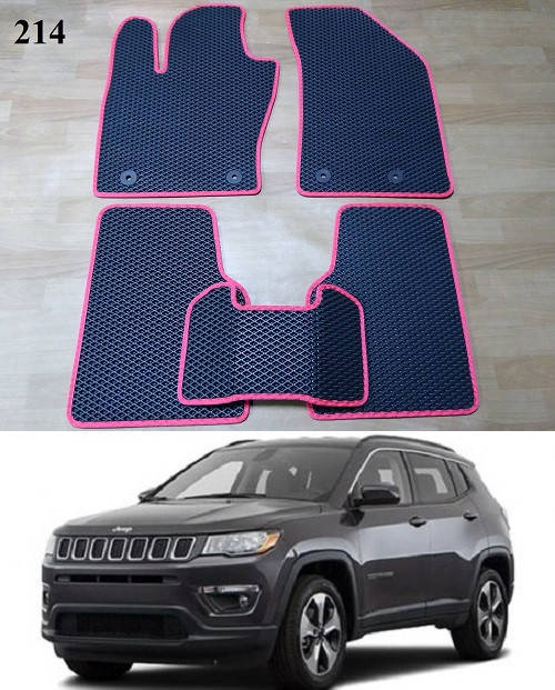 

Коврики ЕВА в салон Jeep Compass '17-, Черный