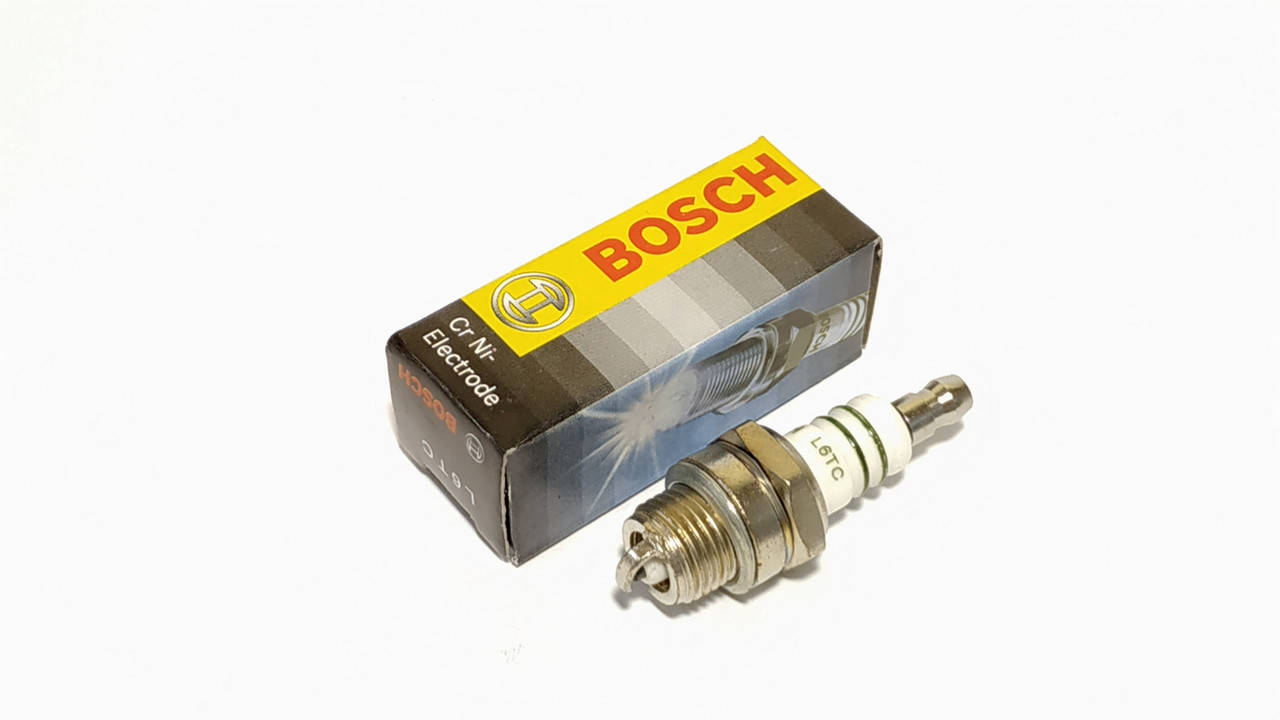 

Свеча BOSCH L6TC для 2-тактных двигателей.