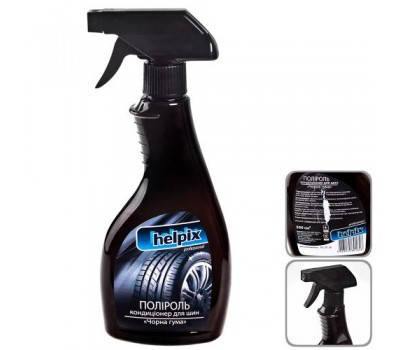 

Очиститель колесных шин "Чорна гума"HELPIX Professional 500мл тригер (на водной основе) 1848