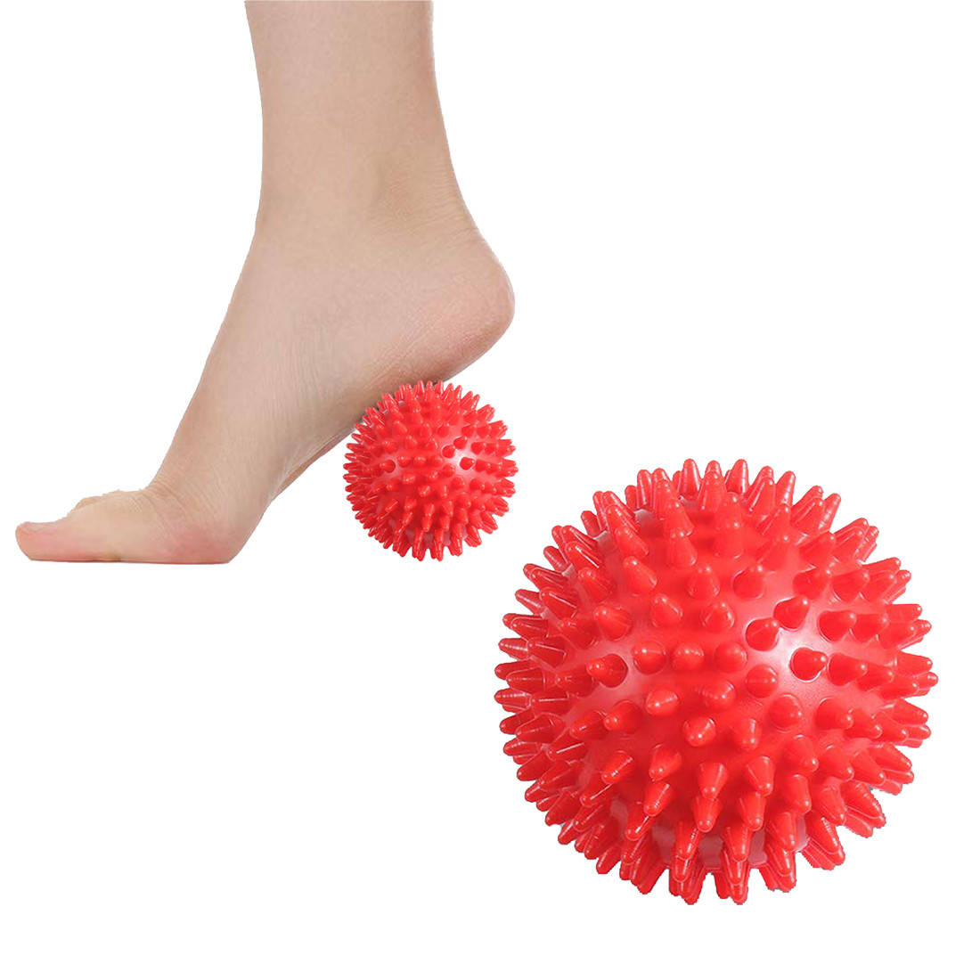 

Массажный мяч с шипами Springos Spike Ball 7 см FA0021