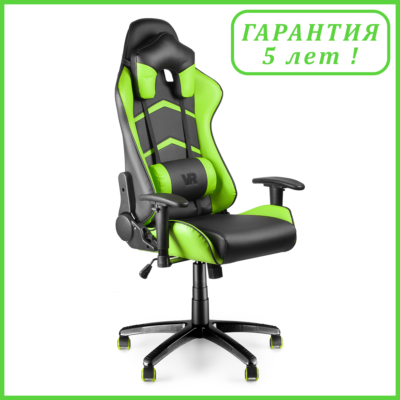 

Игровое кресло Barsky SD-31 VR Sportdrive Game Green, геймерское кресло, Зелёный