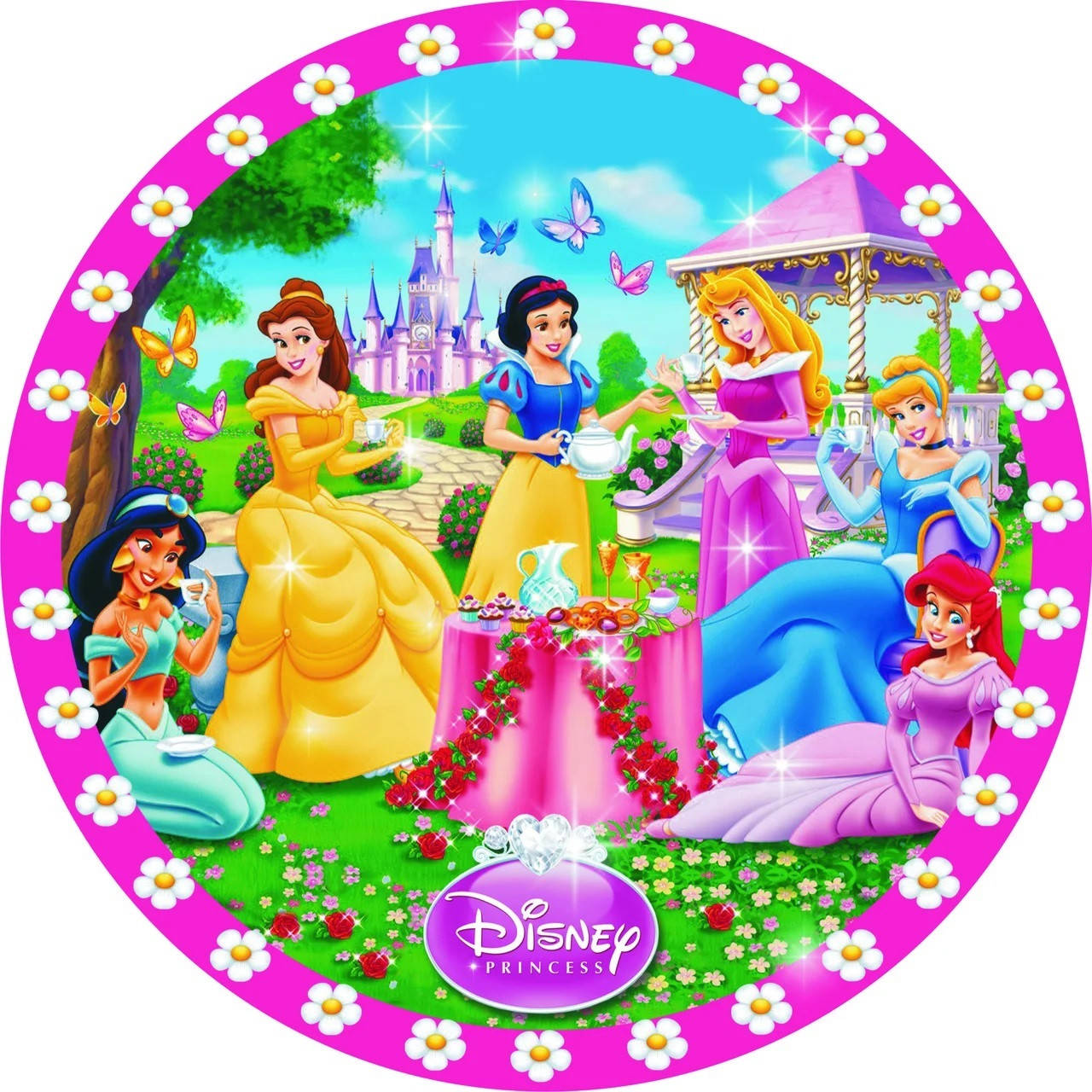 

Тарелочка праздничная Принцессы Дисней