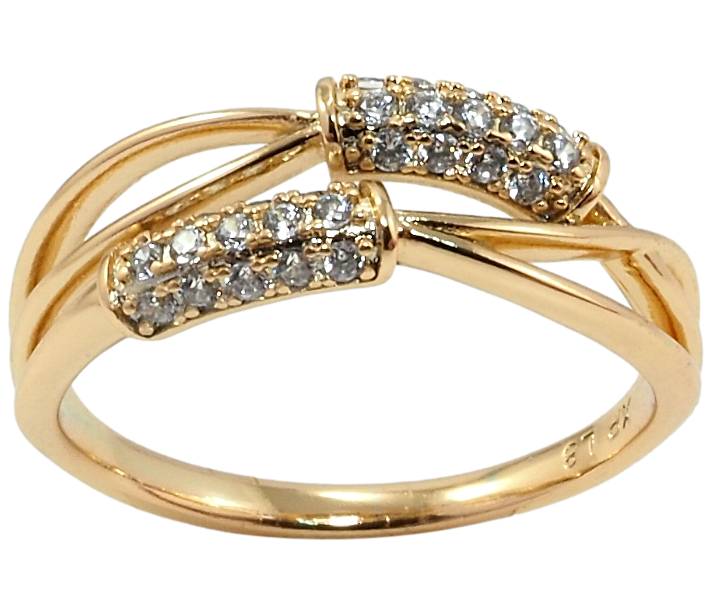 

Кольцо Xuping Позолота 18K "Декоративный орнамент с цирконием" р.17,17.5,18,18.5,19,19.5,20
