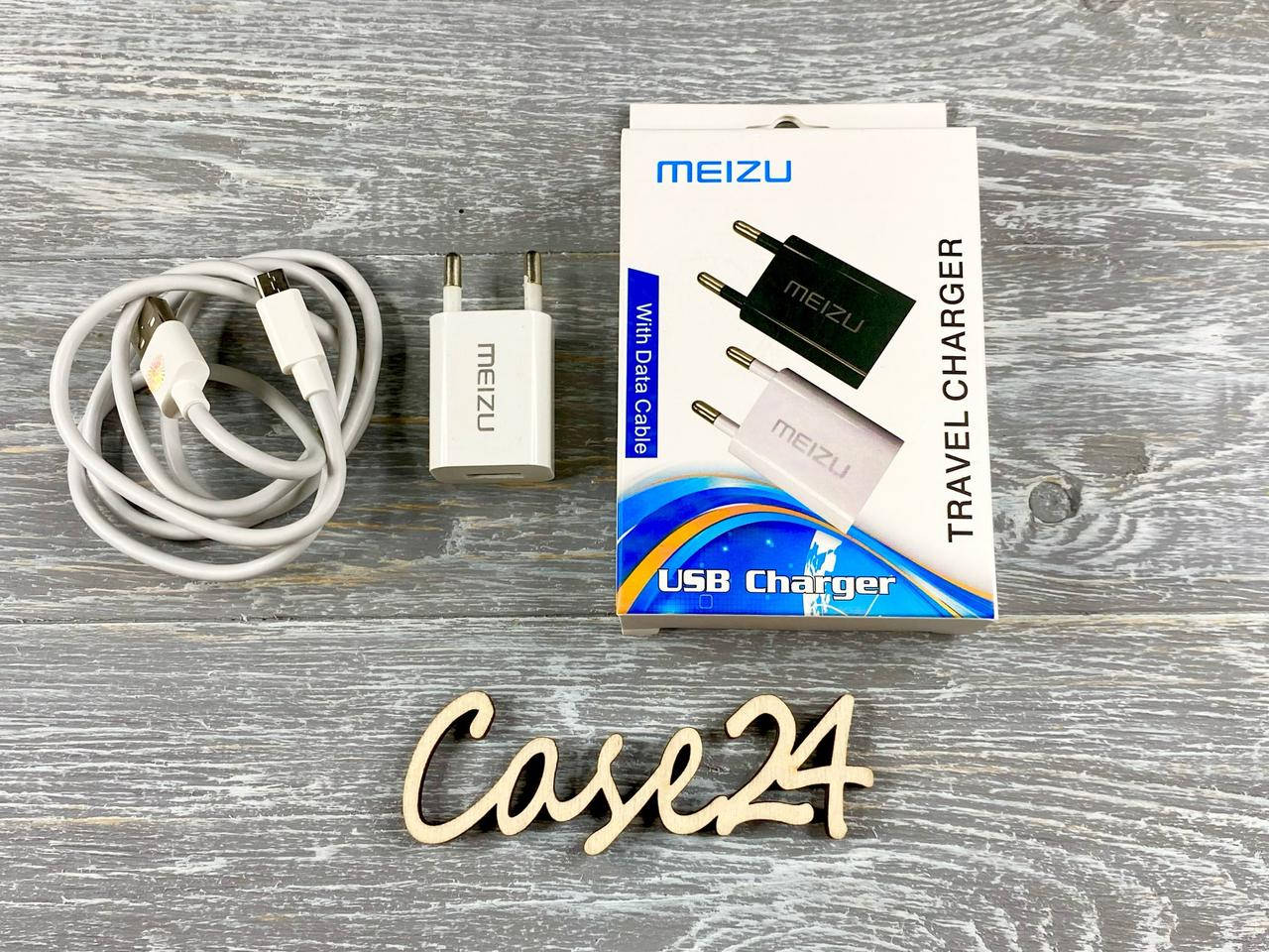 

СЗУ Meizu с кабелем micro-USB 1м белый, Разные цвета